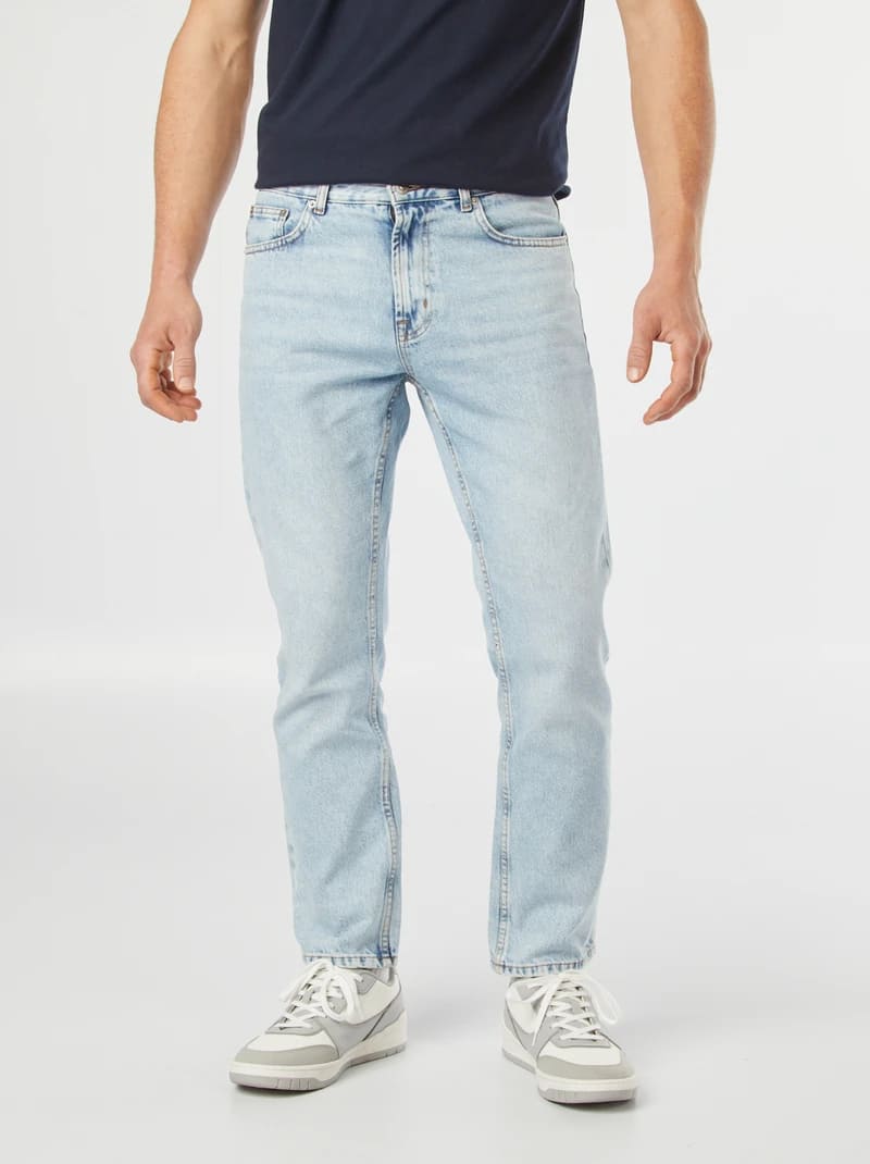 5 pocket straight jeans